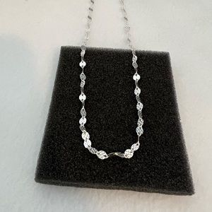 Sterling Silver Sparkle Necklace